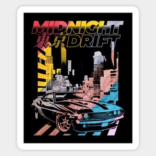 Midnight Drift Sticker